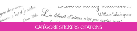 Catgorie stickers Citations